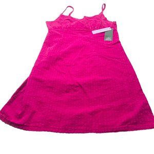 Wild Fable Women's Size Medium Sleeveless Woven Bodycon Dress Plum Purple New